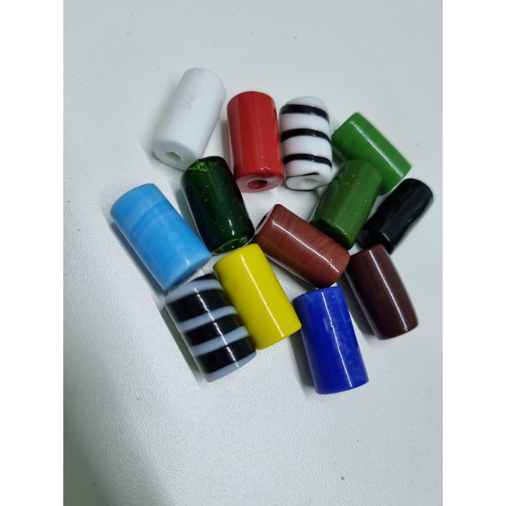 10 Unidades Firma De Murano Para Guia Umbanda  Diversas Cores