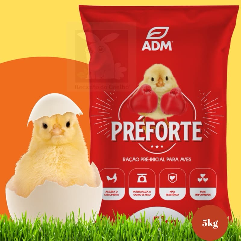 Ração ADM PRÉFORTE (PRÉ-INICIAL) - 05Kg