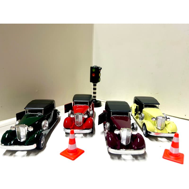 Miniatura carro ferro Rolls Royce Phantom 1924 Metal Carro Antigo coleção.