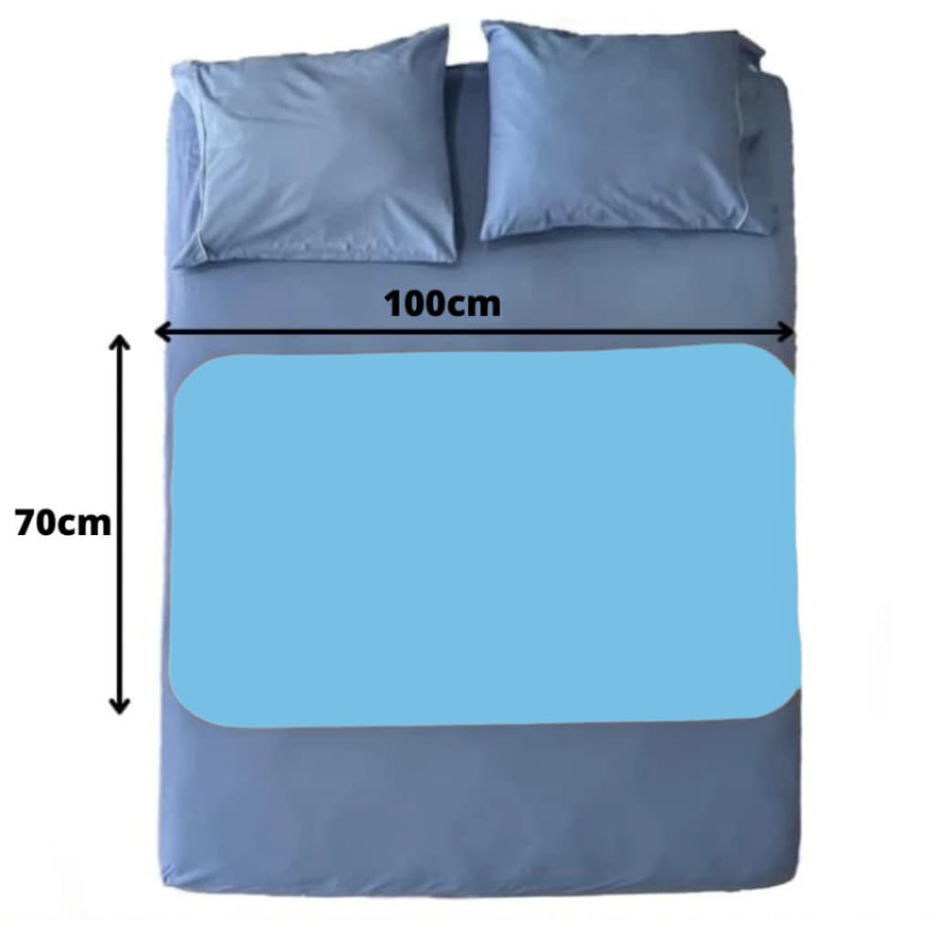 Protetor Absorvente de Colchão Lavável Geriátrico 100x70 - 1 unidade (Colors)