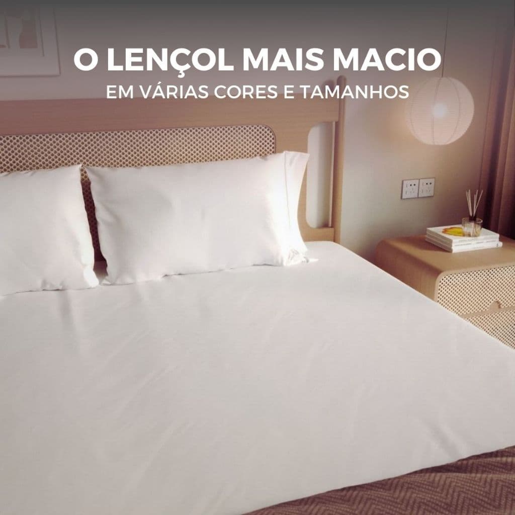 Jogo de Lençol 3 peças 500 Fios Cama Solteiro Casal Queen King Micro Percal Penteado e Acetinado