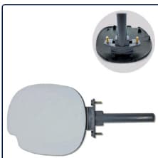 PORTINHOLA DO TANQUE DE COMBUSTIVEL RENAULT CLIO HATCH 00/15 CINZA APA PA7466