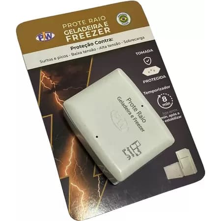 Protetor De Geladeira Freezer Quedas De Energia Raios PW - Protetor Pw Para Freezer E Geladeira