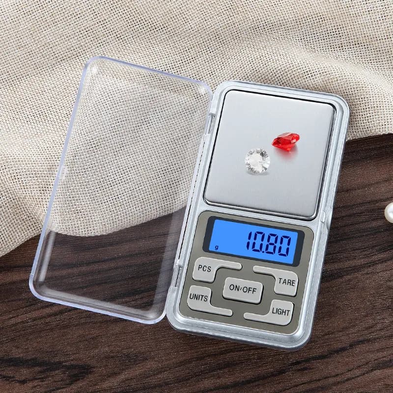 Mini Balança Digital, Luz de fundo de alta precisão para Cozinha