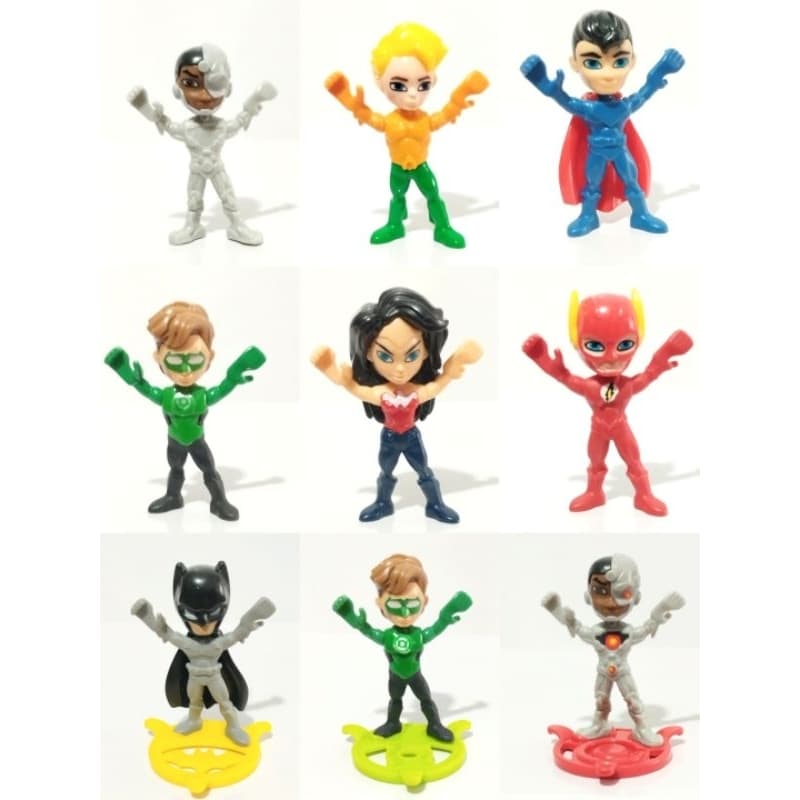 Miniatura Kinder Ovo Joy Coleção Liga Da Justiça - 1 Unidade