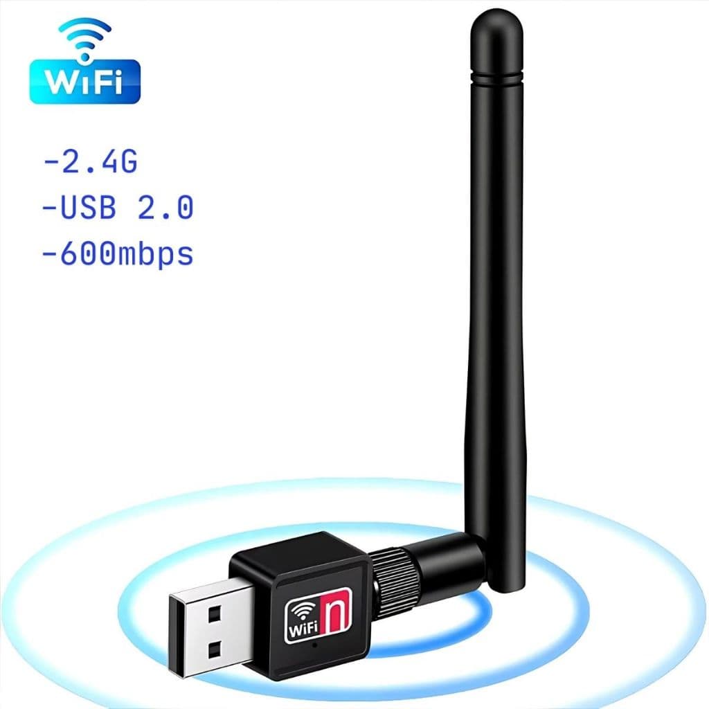 Antena Wi-fi Adaptador Receptor 600mb/s Usb Pc Notebook