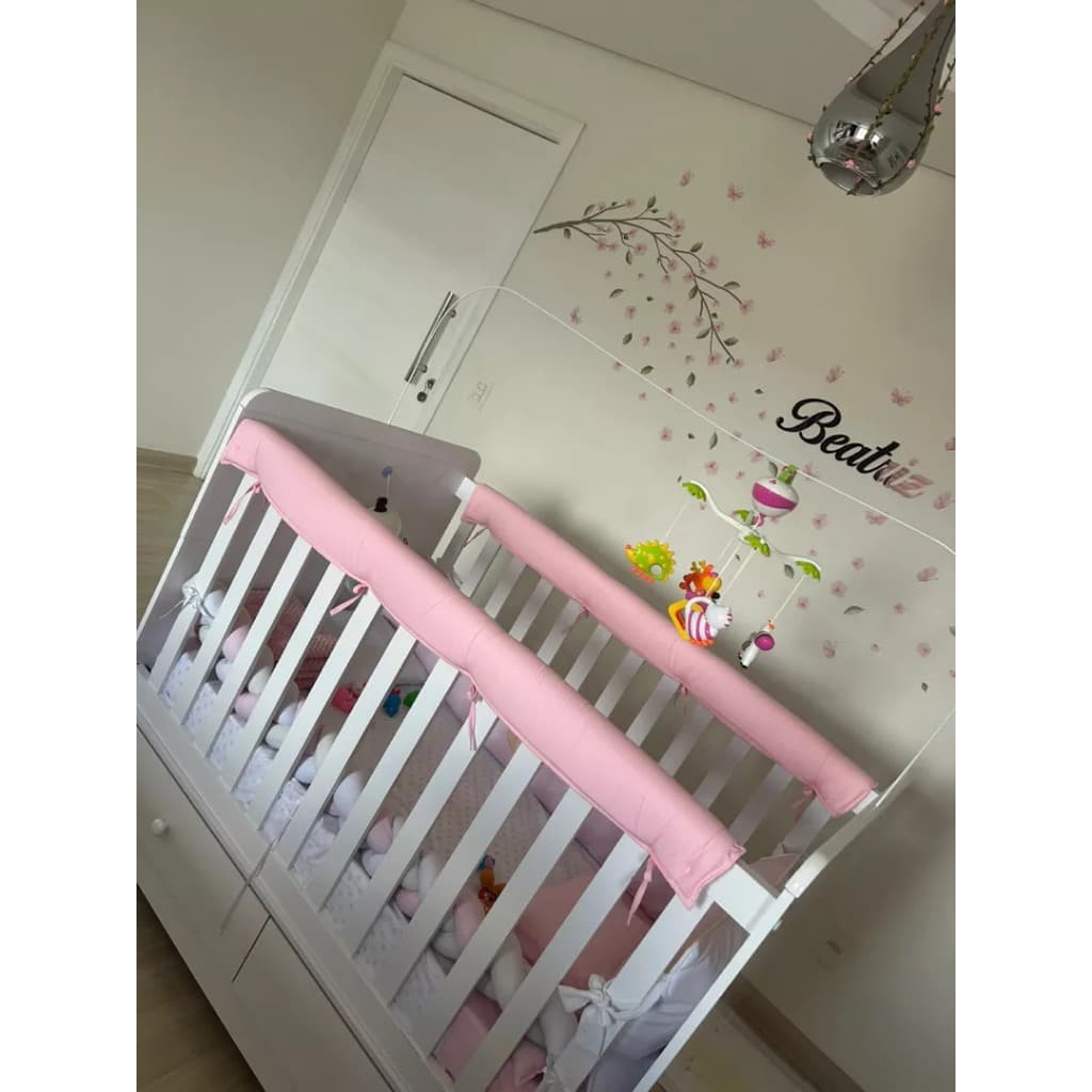 Protetor de grade para berço de Bebê Americano para bebê/  Proteção grade berço kit berço 2 peças 1,30mx30cm