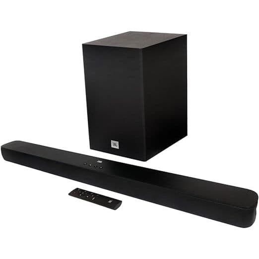 Soundbar JBL Cinema 2.1 Sb180 Com Bluetooth,Sem Fio