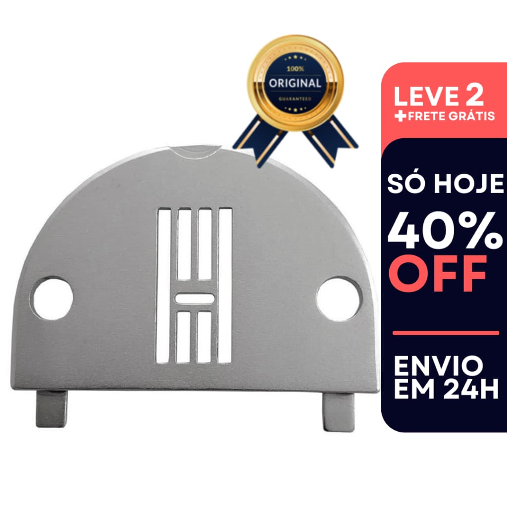Chapa Agulha Máquina Elgin Genius Zz G21 G31 G51