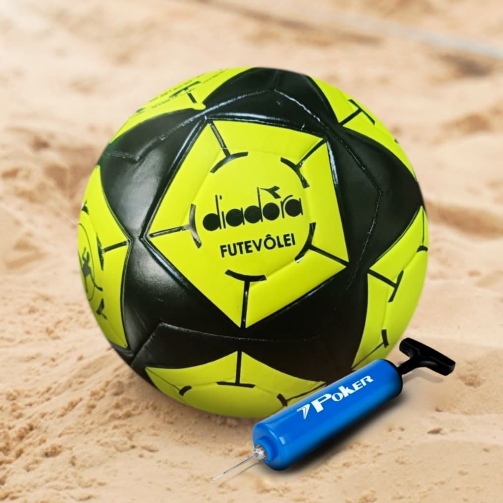 Bola de Futevôlei Altinha Diadora Elite R com Bomba de Ar – Alta Performance e Durabilidade
