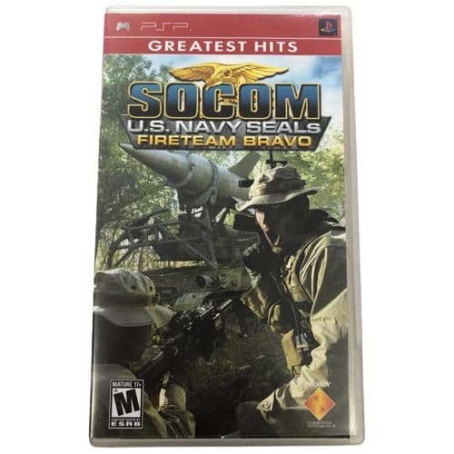 Jogo Game Socom U. S. Navy Seals Fireteam Bravo Psp (Usado)