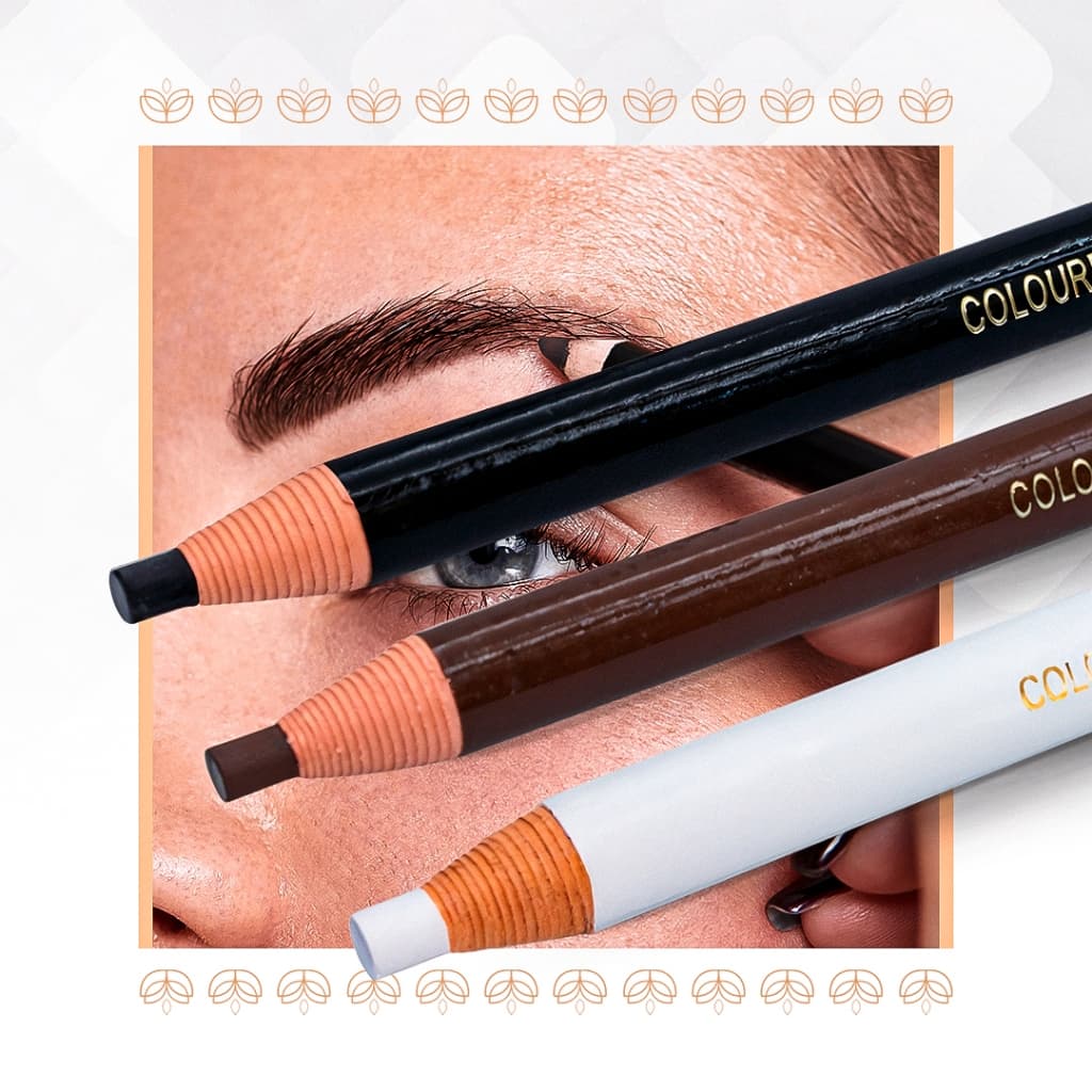 Lápis Dermatográfico Para Marcação Sobrancelhas Coloured Soft
