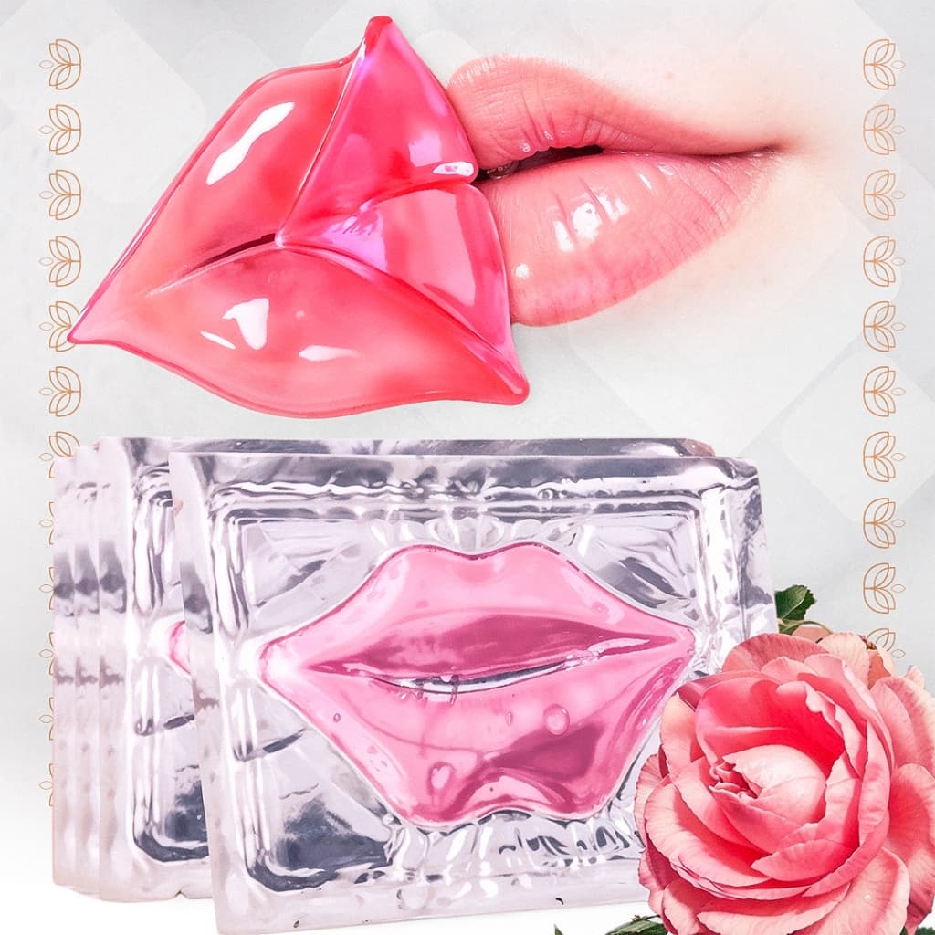 Máscaras Labial Hidratante Colágeno Boca Nutritiva 10 Unid Pele Firme Hidratada