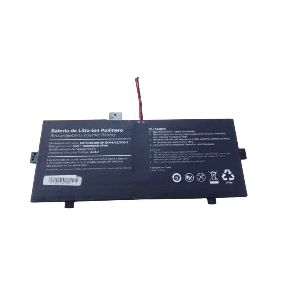 BATERIA NOTE POSITIVO SHT3492108-2P 1LCP4/92/108-2 - 3.8V/10000mAh