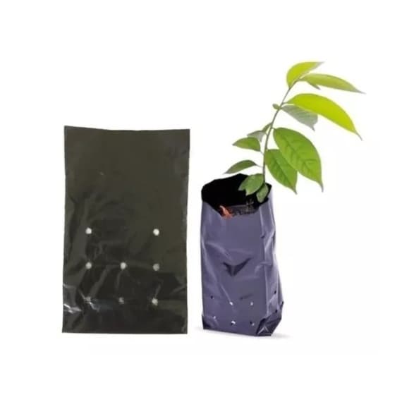 Saco Para Mudas 15x25 Com 50 Micras 500 Unidades