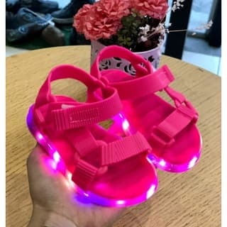 Papete Infantil Menino e Menina Led em toda a Sola, Confortável e Macia Envio Imediato