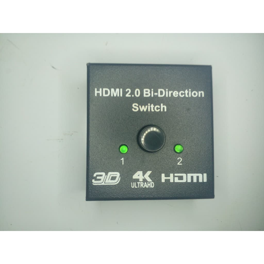 hdmi Switch Compativel Hdmi 2x1 E 1x2 Bi-direcional 4k