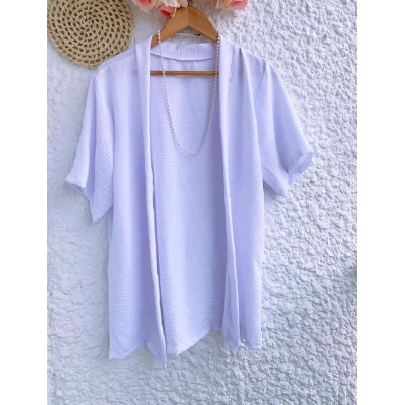 kimono cardigan duna manga curta #23 moda feminina