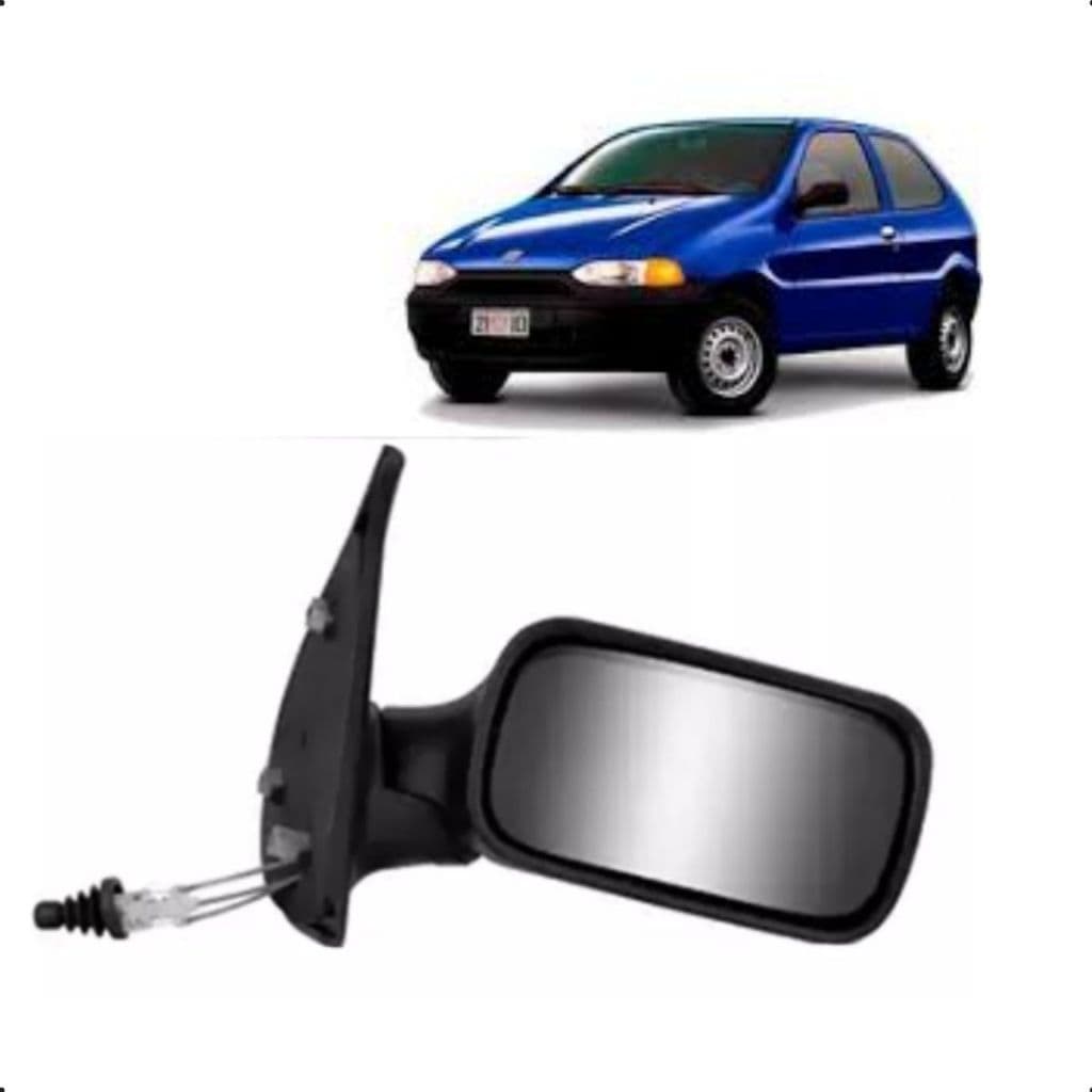 Retrovisor Palio 1996 A 2000 S Controle Lado Esquerdo