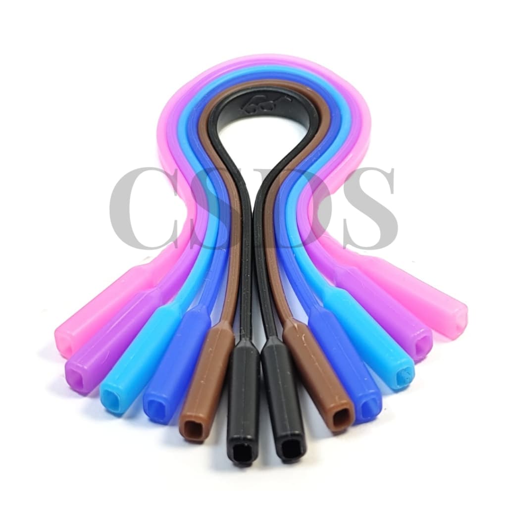 Cordão De Silicone Para Óculos Infantil kit 02 UNID. Salva Óculos Flexível 20cm Original