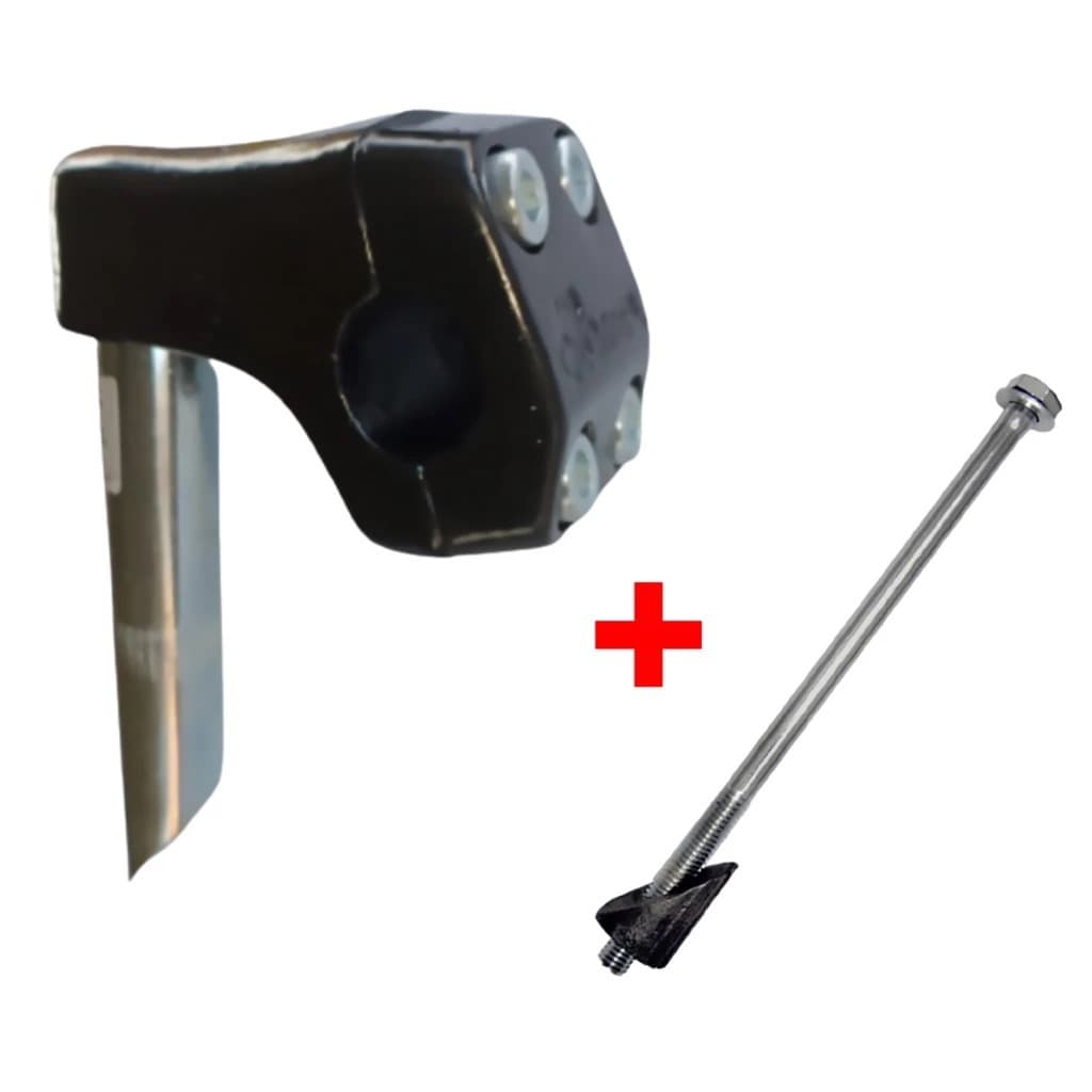 Mesa Suporte De Guidão Frontal Bicicleta Bmx Cross Freestyle Bike + Parafuso Expander Caneta Cross 21.1mm