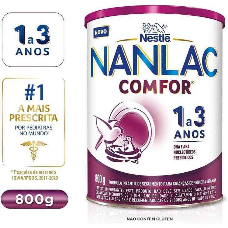 Nanlac Comfor Lata 800g Fórmula Infantil Original Nestlé