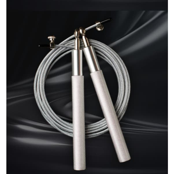 Corda Pular Metal Aço Crossfit 3m Rolamento Speed Profissional Cross Fit Cordinha de Pular Funcional Academia