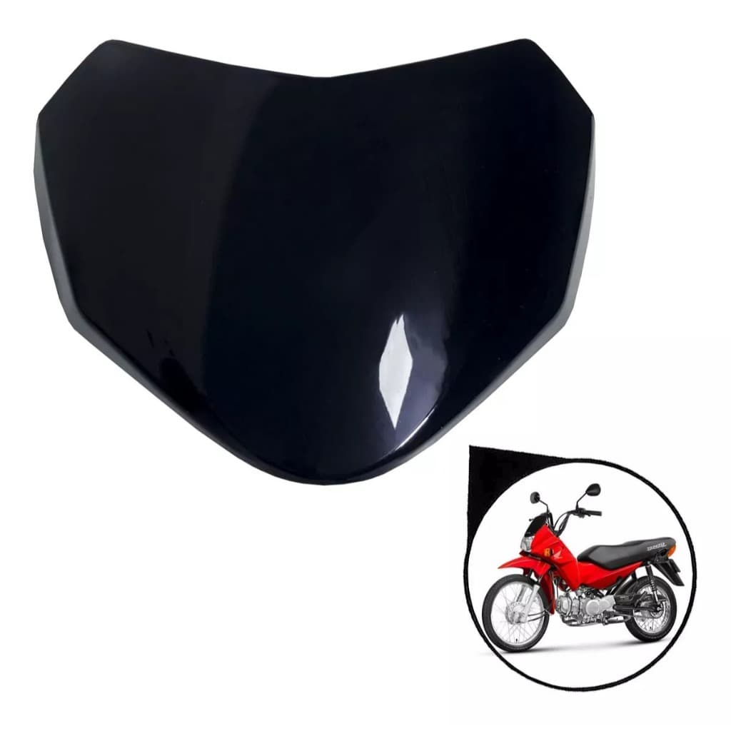 Carenagem Plástico Carcaça Protetor Frente Farol Pop 110