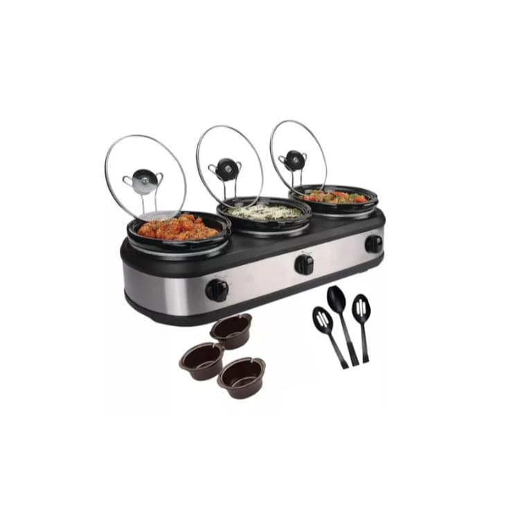 Réchaud Elétrico Triplo Inox 7,2l 127V Member's Mark