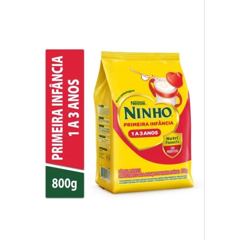 Fórmula Infantil Ninho Fases 1+ Sachet 800g
