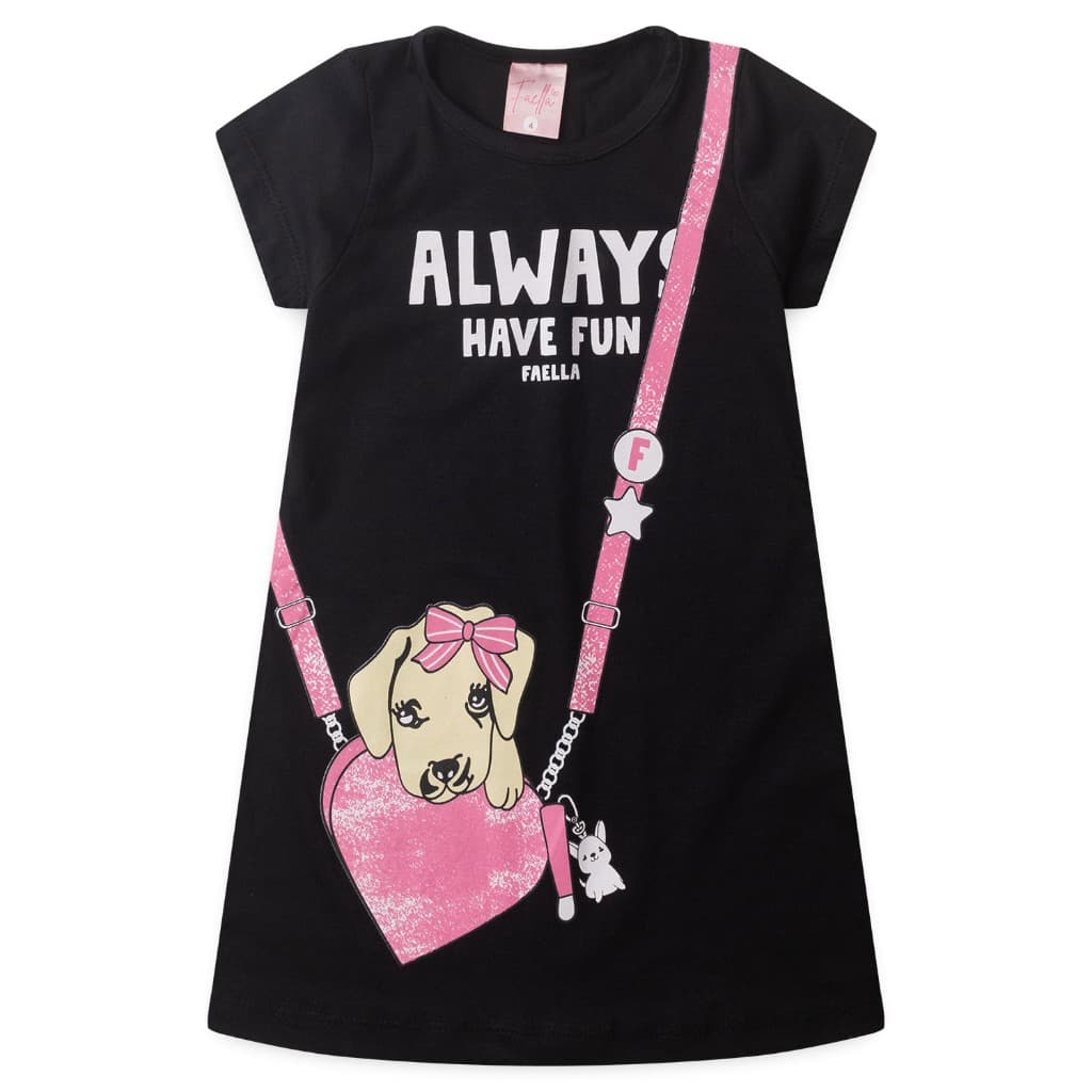 Vestido Infantil Feminino Roupa Menina Verão - PRONTA ENTREGA