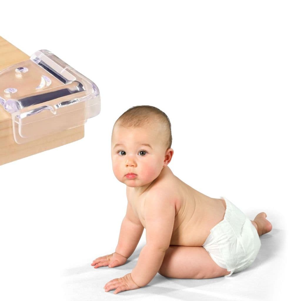 04 Unidades Protetor De Silicone Para Quina De Mesa