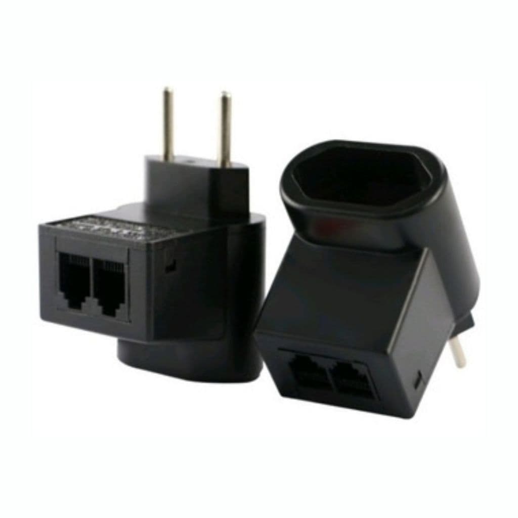 Kit 2un Protetor para Raio Iclamper 2p + Telefone 127v/220v 10a