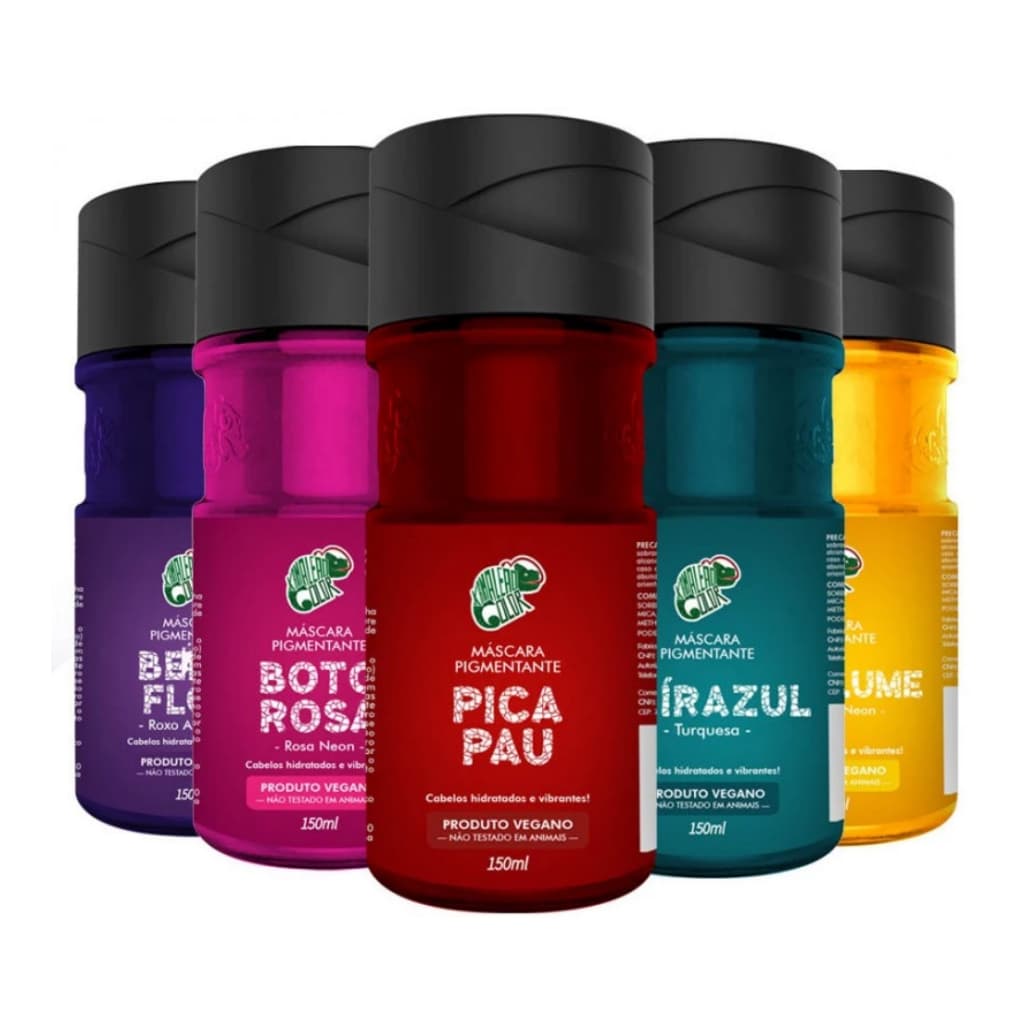 Kamaleão Color Máscara Pigmentante Para Cabelo -150ml