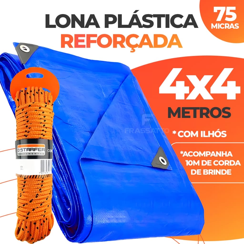 Lona 2x2 3x2 3x3 4x3 4x4 5x3 5x4 5x5 6x3 6x4 6x5 Reforçada Piscina Construção Impermeável + Corda