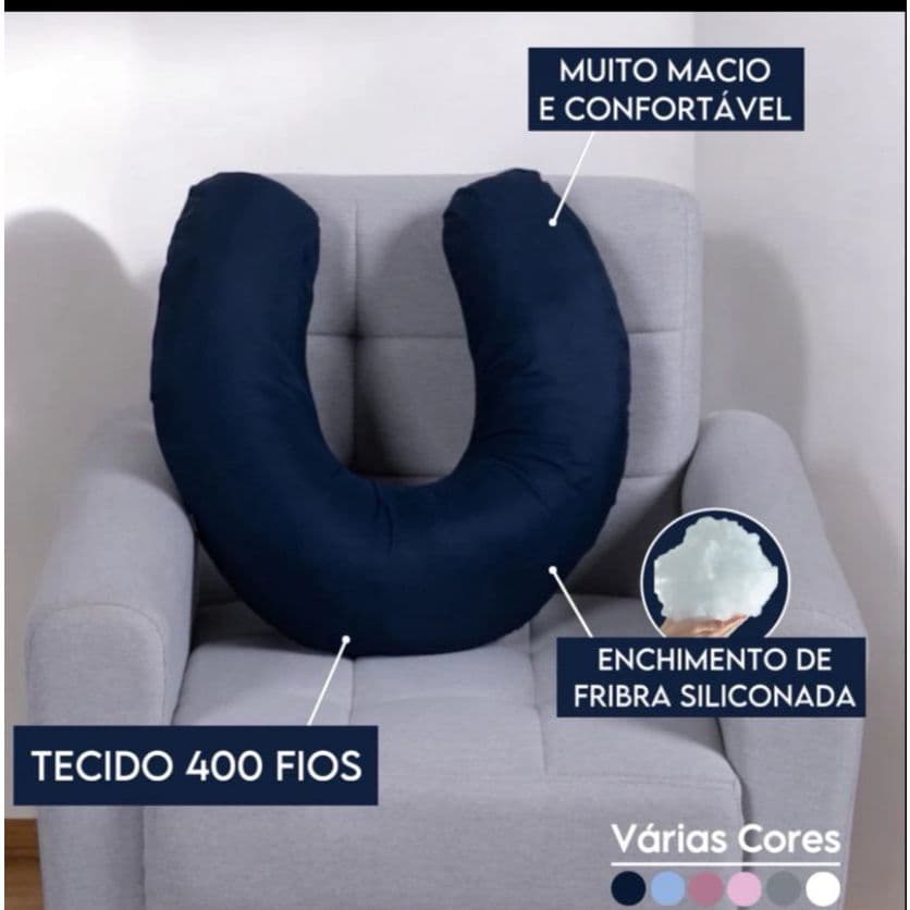 Almofada De Amamentação Travesseiro Amamentar Grande Tecido 400 Fios Muito Macia