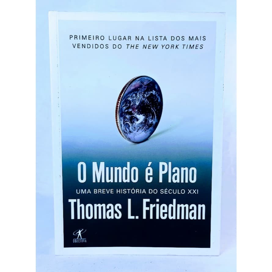 Livro O Mundo é Plano Thomas L. Friedman