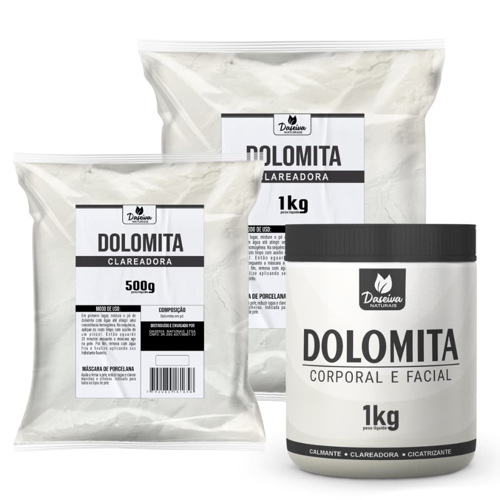 Dolomita Clareadora de Manchas Daseiva Naturais (skincare)