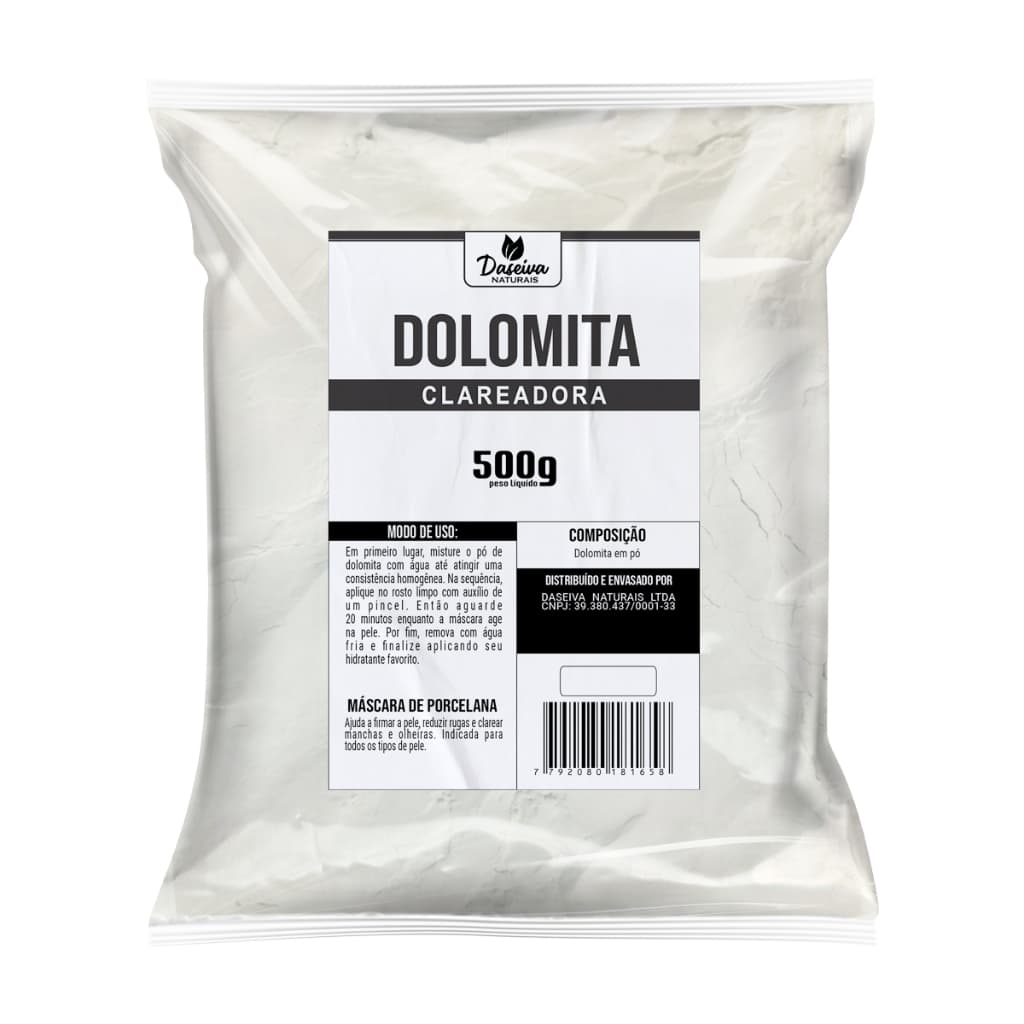 Dolomita Clareadora de Machas 500g Daseiva Naturais