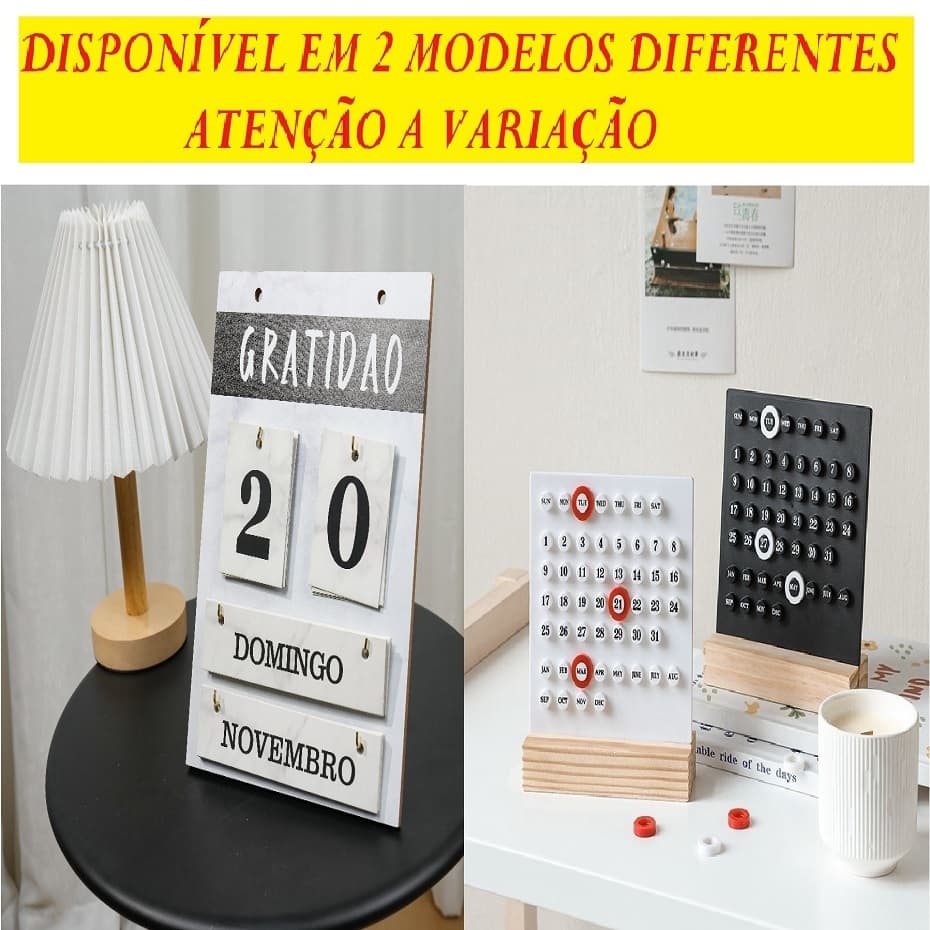 Calendário 16,5x5x14Cm  Calendário Bolinha Ou Calendário Gratidão 19x25CM Criativo Decoração Decorativo