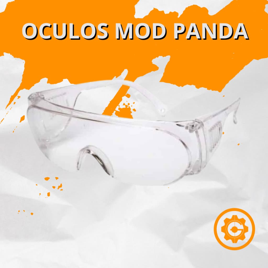Óculos de Proteção Sobrepor Modelo Panda