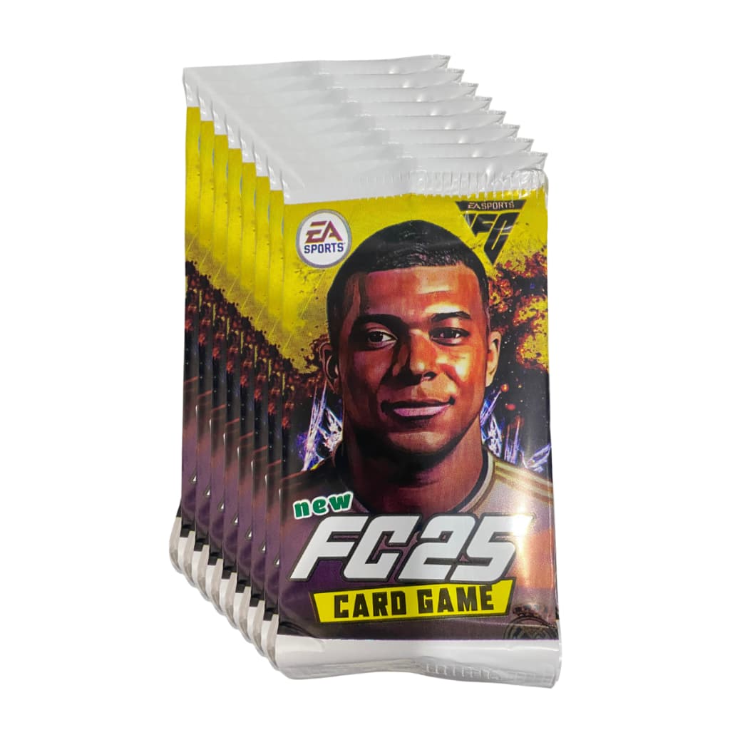 Kit 200 Cards FC25 Fifa 25 Mbappe 50 Pacotinhos/Envelopes Cartas de Bater Bafô