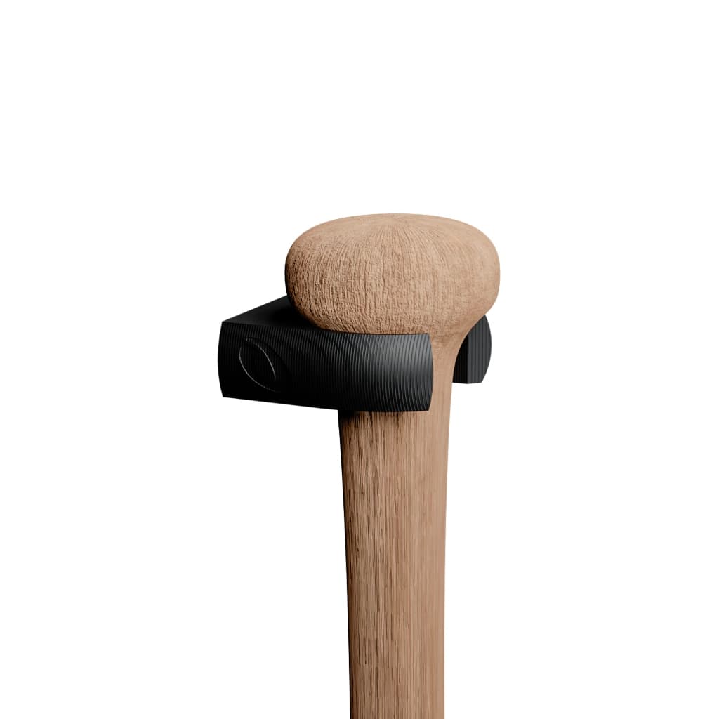 Suporte de Parede Compativel Com Taco Baseball Beisebol Preto/Cinza/Branco