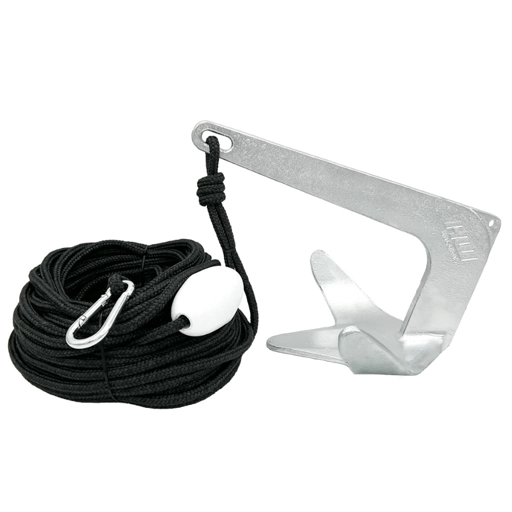 Kit Ancora 3,5kg Bruce para Jet-Ski Caiaque ou Bote Inflavel