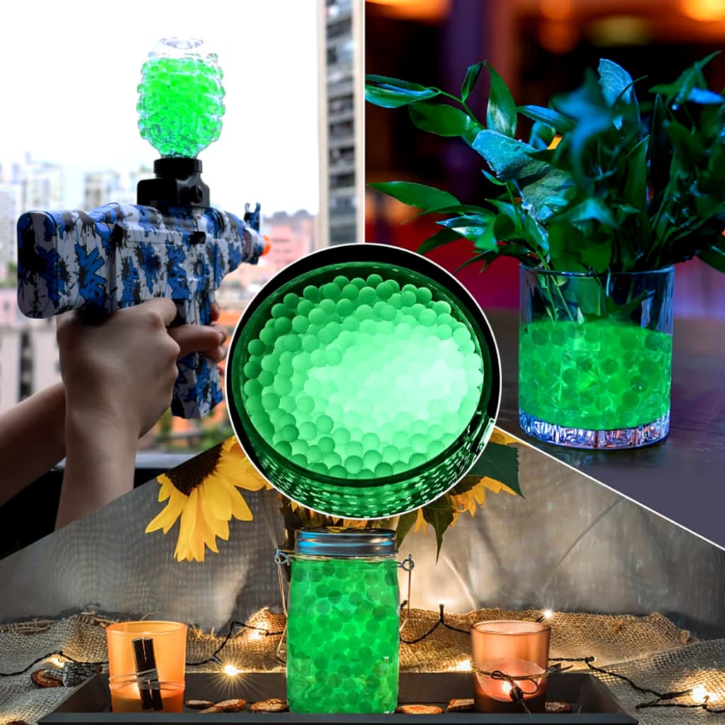 kit bolinhas neon para arma de gel 7-8mm orbez brilha no escuro LINHA FAST GOLD