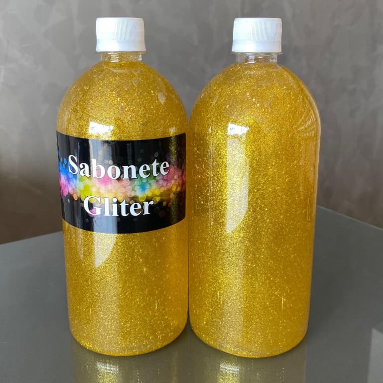Sabonete Líquido Glitter 1LT com Essência 1 UNIDADE