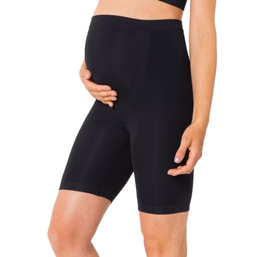 Bermuda Short Sem Costura Em Poliamida Cintura Alta Trifil Para Gestante Gravida Maternidade