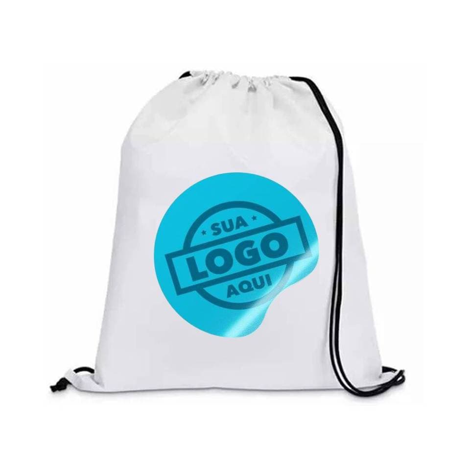 Mochila Saco Personalizada com sua estampa (30x40) kit 35