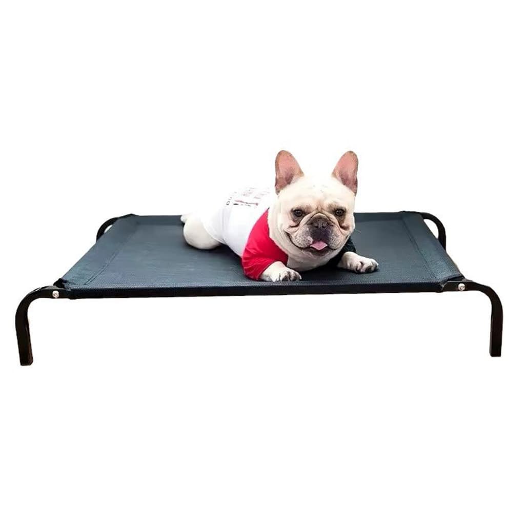 Cama Suspensa Pet Cachorro Ortopédica  Elevada Impermeável Resistente Cães e Gatos M / G