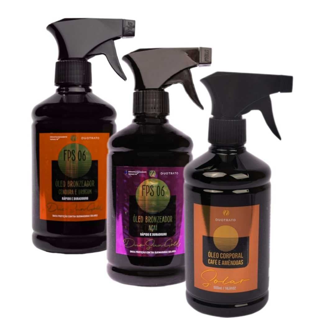 Óleo Bronzeador Duotrato FPS06 Dotrato 500ml